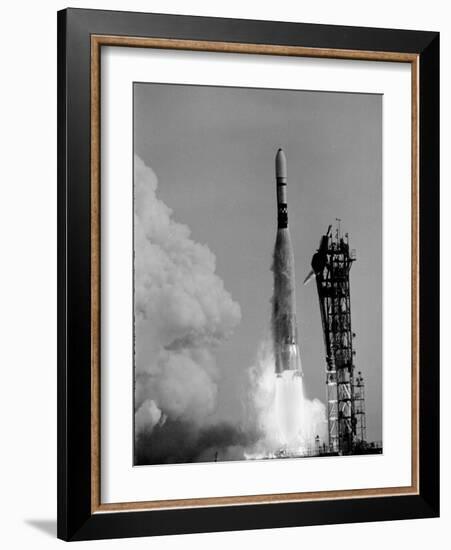 Mariner 4 Mission to Mars-null-Framed Photographic Print