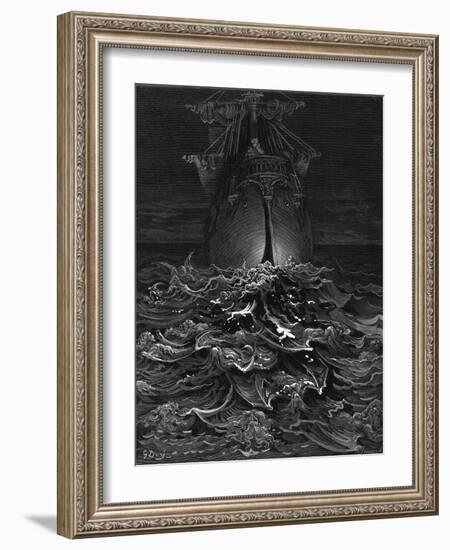 Mariner, Rotting Sea-Gustave Doré-Framed Photographic Print