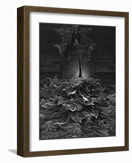 Mariner, Rotting Sea-Gustave Doré-Framed Photographic Print