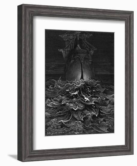 Mariner, Rotting Sea-Gustave Doré-Framed Photographic Print