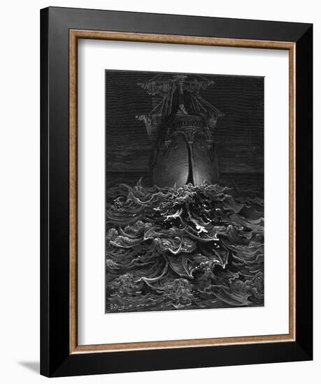 Mariner, Rotting Sea-Gustave Doré-Framed Photographic Print