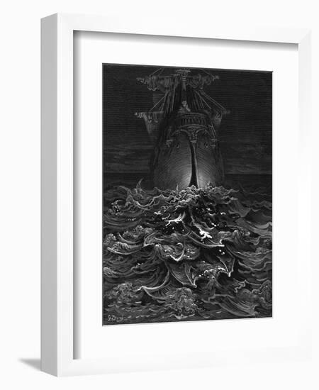 Mariner, Rotting Sea-Gustave Doré-Framed Photographic Print