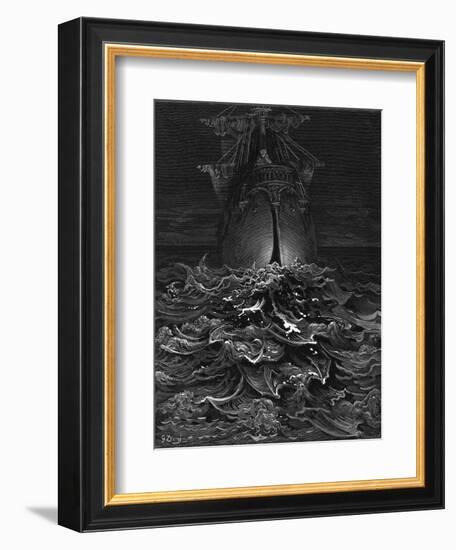 Mariner, Rotting Sea-Gustave Doré-Framed Photographic Print