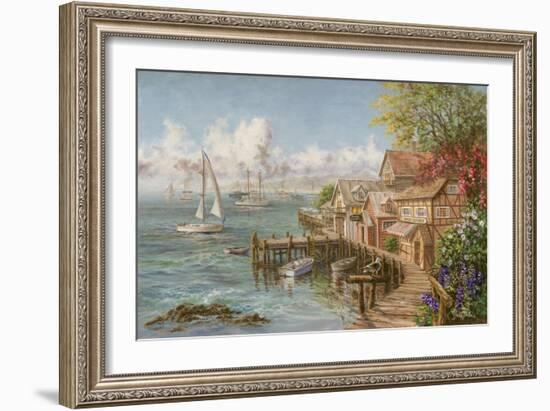 Mariner's Haven-Nicky Boehme-Framed Giclee Print