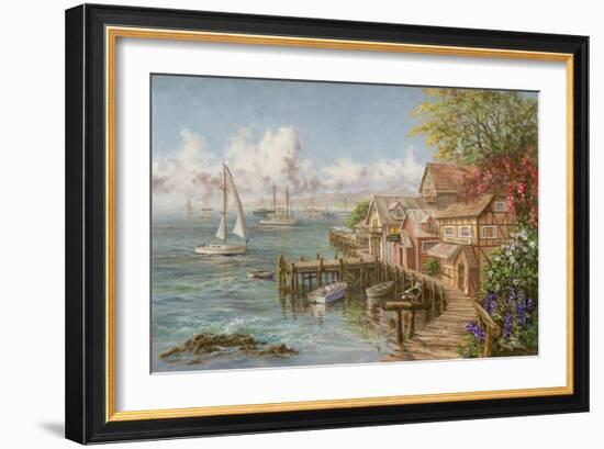 Mariner's Haven-Nicky Boehme-Framed Giclee Print