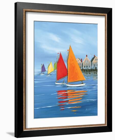 Mariner’s Landing-Sally Caldwell Fisher-Framed Art Print