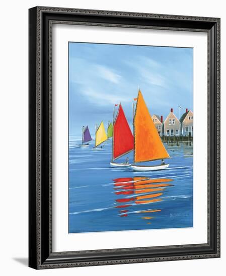 Mariner’s Landing-Sally Caldwell Fisher-Framed Art Print