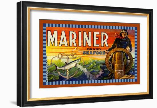 Mariner Salmon-null-Framed Giclee Print