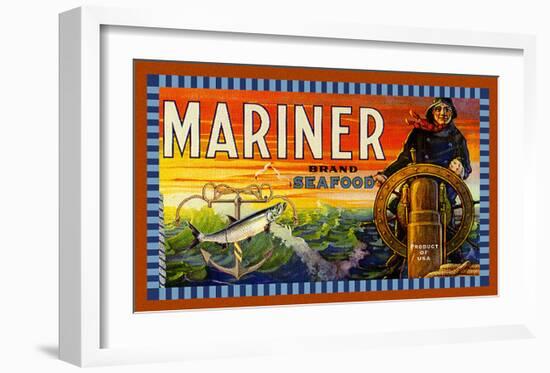 Mariner Salmon-null-Framed Giclee Print