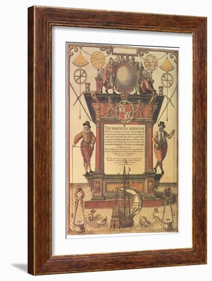 Mariners Mirror, 1579-null-Framed Giclee Print