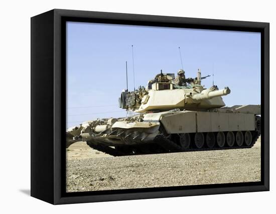 Marines Providing Security-Stocktrek Images-Framed Premier Image Canvas