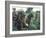 Marines Recovering Dead Comrade While under Fire During N. Vietnamese/Us Mil. Conflict-Larry Burrows-Framed Photographic Print
