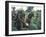 Marines Recovering Dead Comrade While under Fire During N. Vietnamese/Us Mil. Conflict-Larry Burrows-Framed Photographic Print