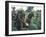 Marines Recovering Dead Comrade While under Fire During N. Vietnamese/Us Mil. Conflict-Larry Burrows-Framed Photographic Print