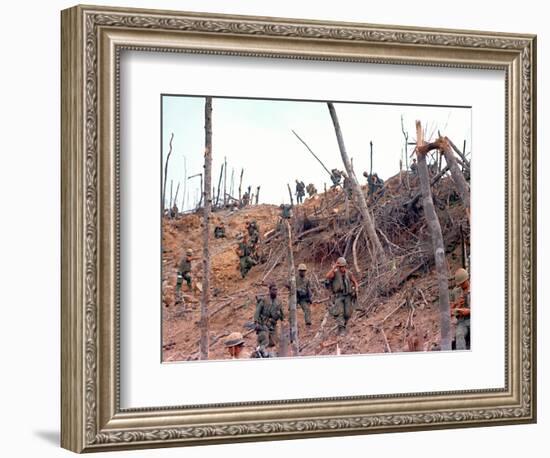 Marines Vietnam-Associated Press-Framed Photographic Print