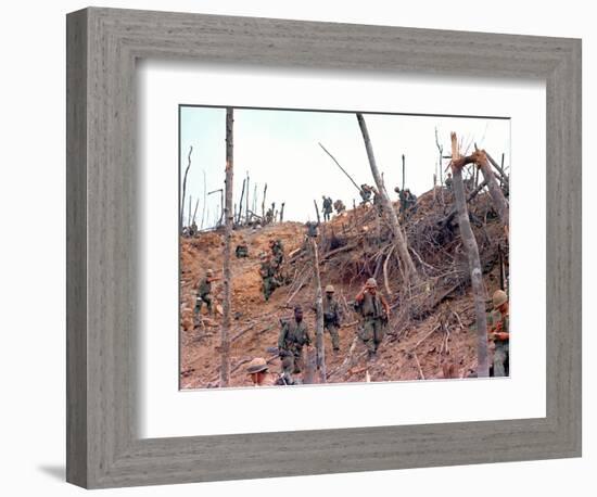 Marines Vietnam-Associated Press-Framed Photographic Print