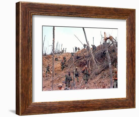 Marines Vietnam-Associated Press-Framed Photographic Print