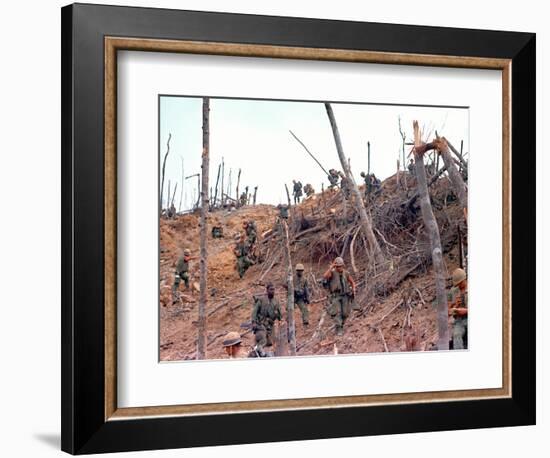 Marines Vietnam-Associated Press-Framed Photographic Print