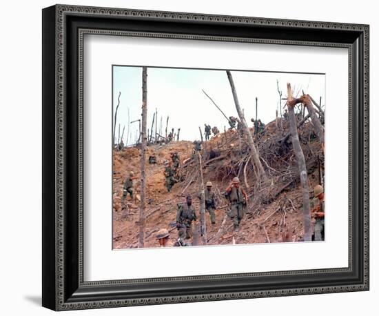 Marines Vietnam-Associated Press-Framed Photographic Print