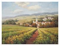 Village on the Hillside-Marino-Art Print