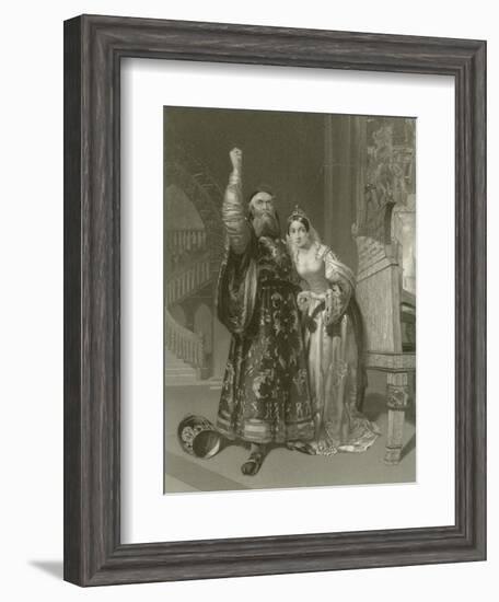 Marino Faliero-John Rogers Herbert-Framed Giclee Print