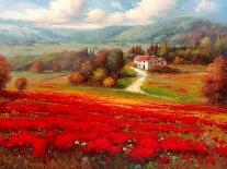 Village Poppies-Marino-Art Print