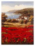 Poppy Fields Afar-Marino-Framed Art Print
