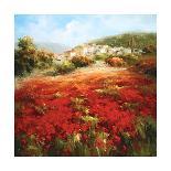 Village on the Hillside-Marino-Art Print