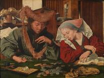 The Moneylender and His Wife, 1539-Marinus Claesz van Reymerswaele-Giclee Print