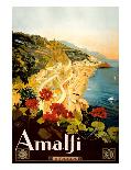 Amalfi Italia - Campania, Italy-Mario Borgoni-Framed Giclee Print