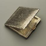 Make-Up Case in Silver Engraved with Ornamental Patterns and Pink Gold-Mario Buccellati-Giclee Print