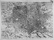 Map of Rome, 1579-Mario Cartaro-Premier Image Canvas