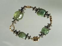 Emerald Root, Silver and Gold Bracelet, 1950s-Mario De Maria-Framed Premier Image Canvas