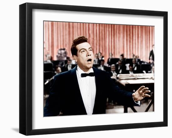 Mario Lanza, ca. 1950s-null-Framed Photo