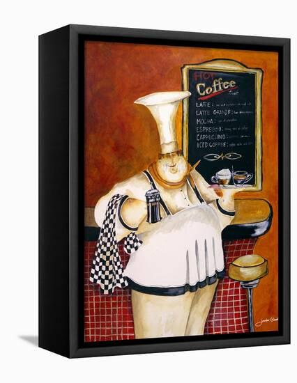 Mario's Mocha Java-Jennifer Garant-Framed Premier Image Canvas