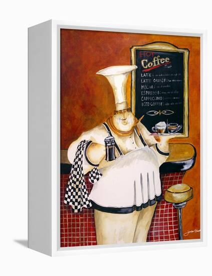 Mario's Mocha Java-Jennifer Garant-Framed Premier Image Canvas