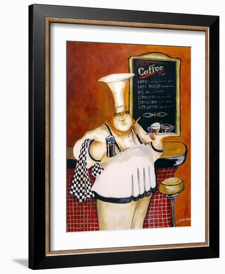 Mario's Mocha Java-Jennifer Garant-Framed Giclee Print