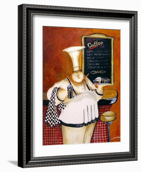 Mario's Mocha Java-Jennifer Garant-Framed Giclee Print