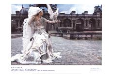 Grafficouture, Raquel Zimmermann, Vogue (Paris)-Mario Sorrenti-Art Print