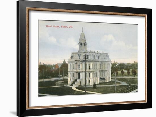 Marion County Courthouse, Salem, Oregon-null-Framed Art Print