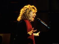 Singer and Songwriter Carole King Performing-Marion Curtis-Premium Photographic Print