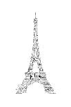 Je T'adore Paris Vintage-Marion De Lauzun-Framed Premium Giclee Print