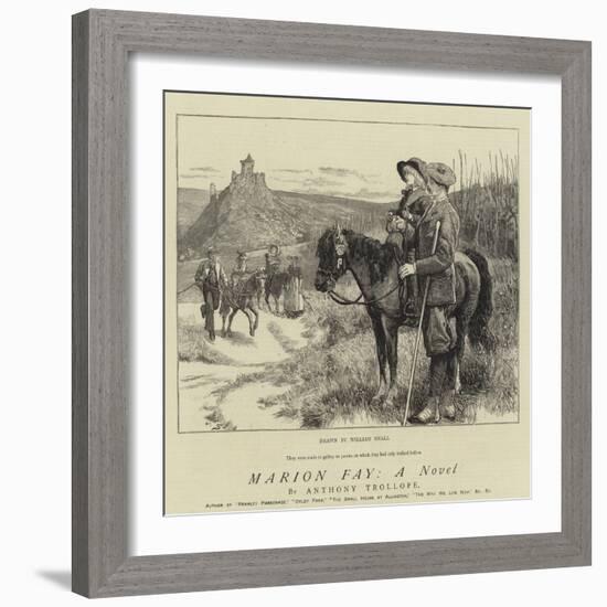 Marion Fay, a Novel-William Small-Framed Giclee Print