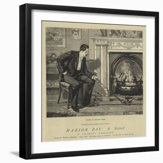 Marion Fay, a Novel-William Small-Framed Giclee Print