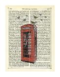 Red Telephone Box-Marion Mcconaghie-Art Print