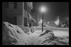 Snowy Night, Woodstock, Vermont, 1940-Marion Post Wolcott-Photo