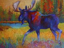 blue cow-Marion Rose-Giclee Print