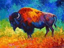 blue cow-Marion Rose-Giclee Print