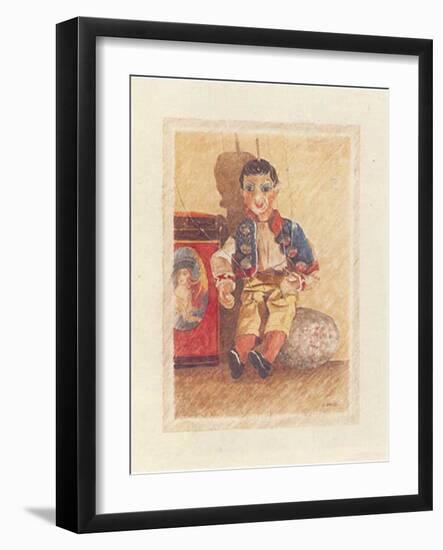 Marionnette I-Laurence David-Framed Art Print