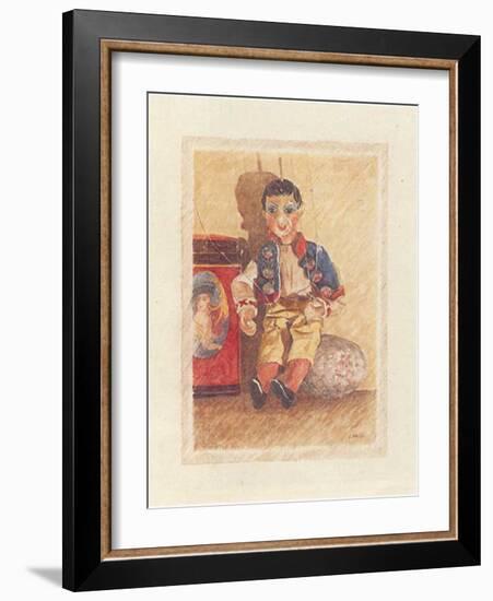 Marionnette I-Laurence David-Framed Art Print